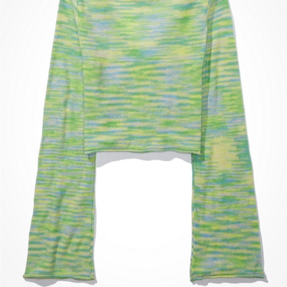 AE Bell Sleeve Ring-Front Sweater - Picture 4 of 6